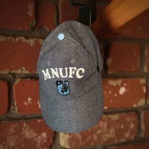 Women's Minnesota United FC Fanatics Black Chambray Fundamental Adjustable Cap
